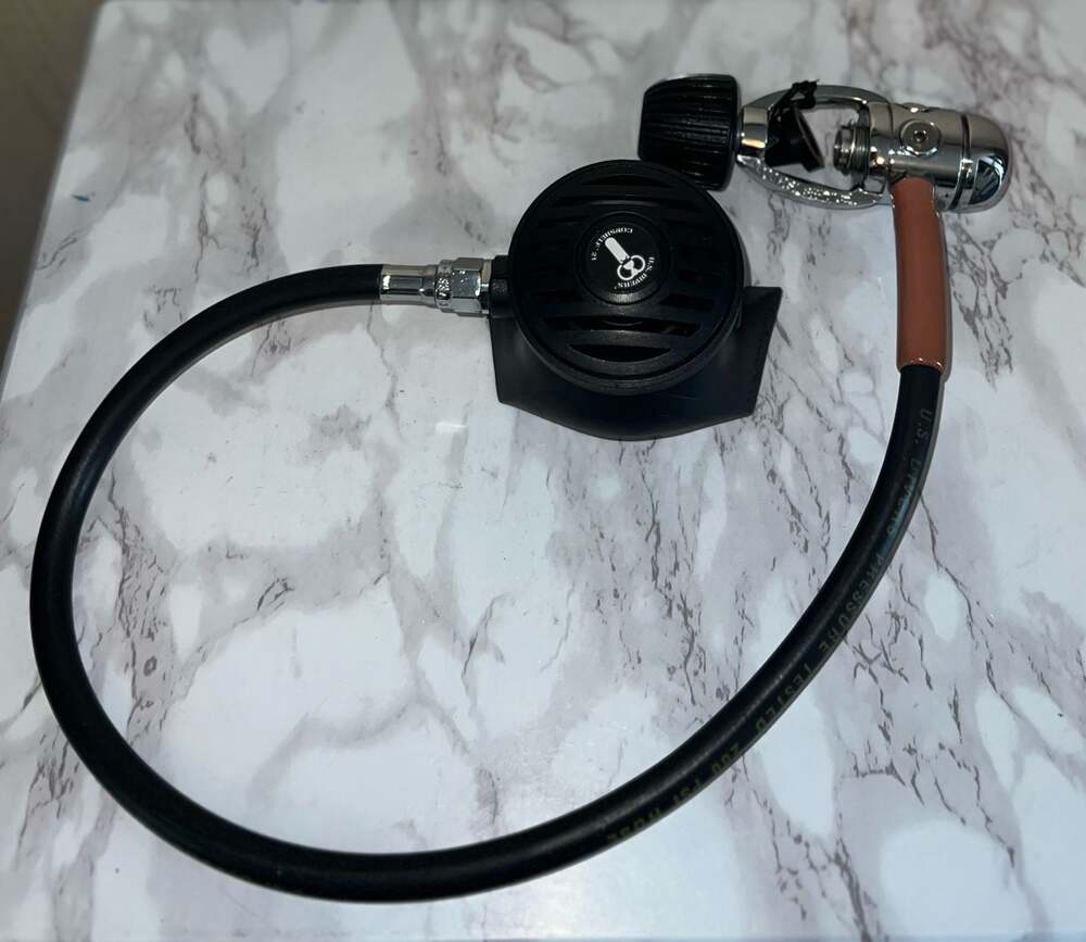 U.S. Divers Conshelf 21 Scuba Dive Regulator First and Second Stage Set